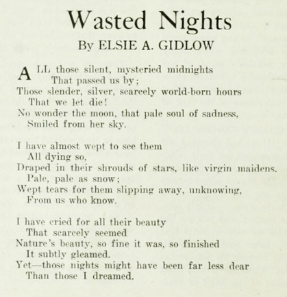 Gidlow - Wasted Nights